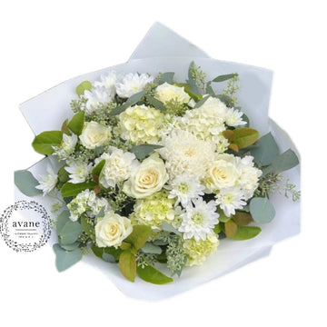 White & Greens Bouquet